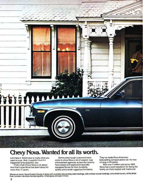 1979 Chevrolet Nova Brochure Page 9